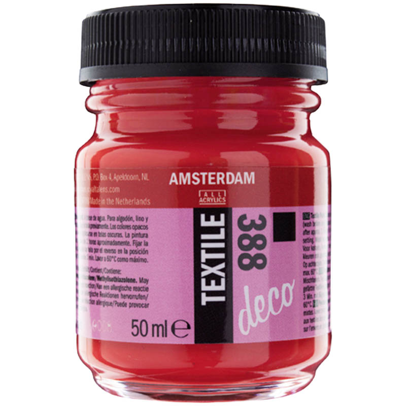 Culorile pentru textil Amsterdam Deco Textile 50 ml