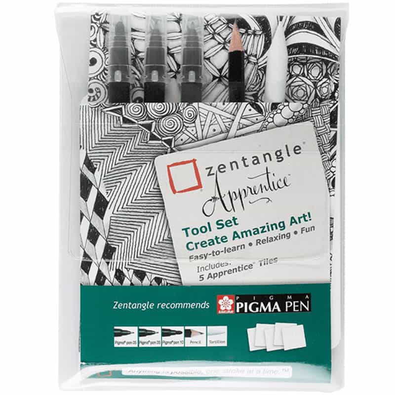 Set de stilouri creative pentru începători SAKURA Zentangle - set de 10 buc