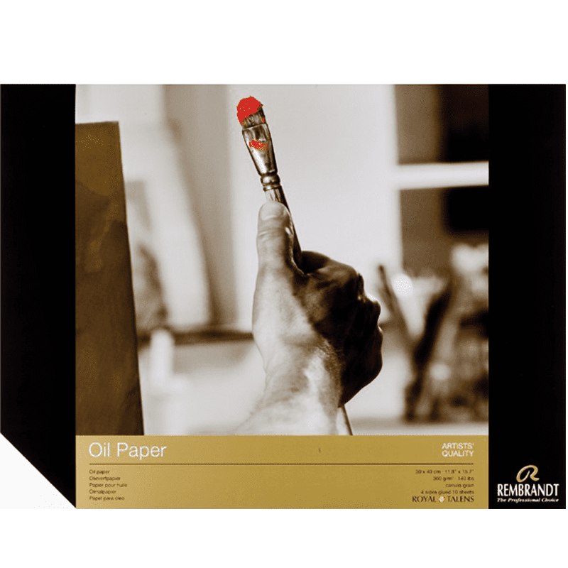 Blok pentru culori ulei Rembrandt 24x32cm, 300g, 10 de foi