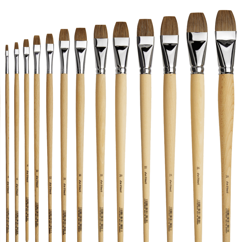 Pensulele da Vinci OX HAIR - Păr de bou - 1768 - Alegeți dimensiunea pensulei