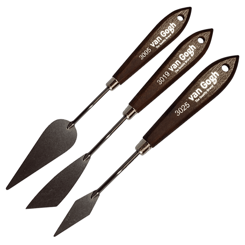 Spatule de pictură Van Gogh - set de 3 buc