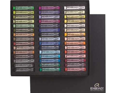 Pasteluri uscate REMBRANDT – set de 45 pasteluri