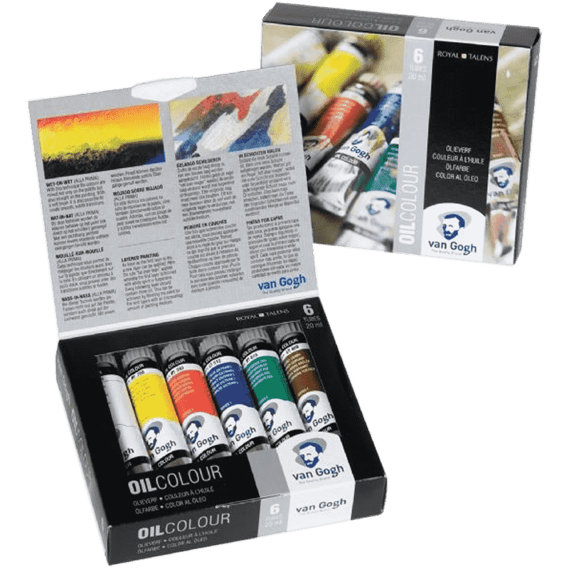 Culori ulei Van Gogh oil - starter pack 6 x 20 ml