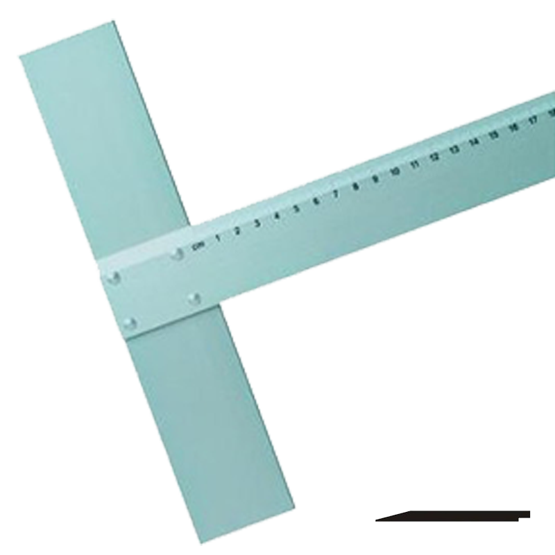 Riglă din aluminiu cu profil în T LENIAR - 100 cm