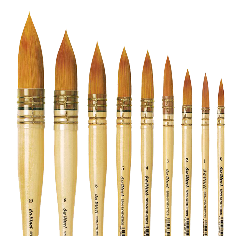 Pensule de acuarelă Da Vinci SPIN-SYNTHETICS - seria 488