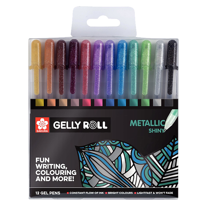 Sakura Gelly Roll Metallic set de 12 buc