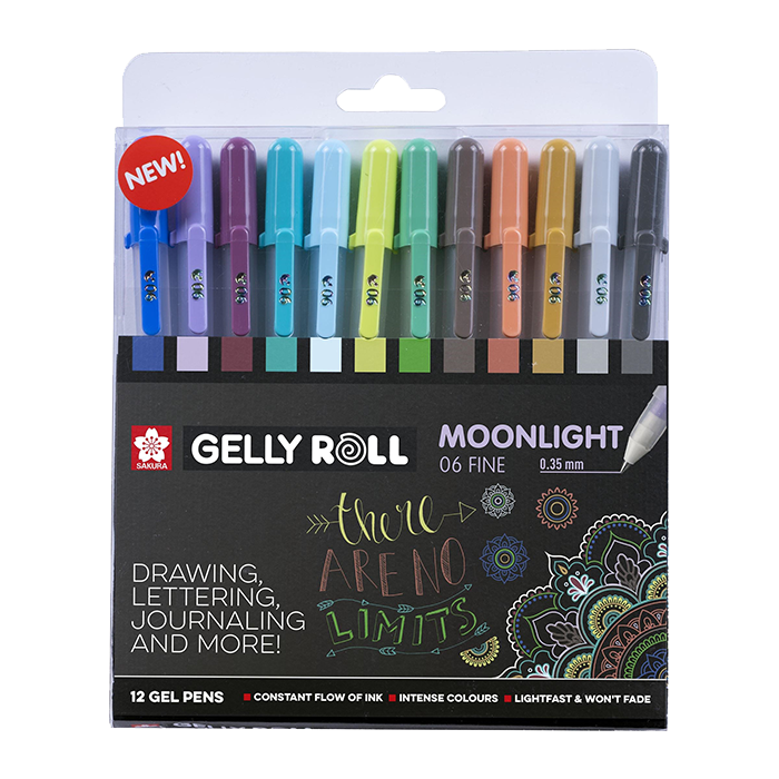 Sakura Gelly Roll Moonlight set 12 buc - Cosmos
