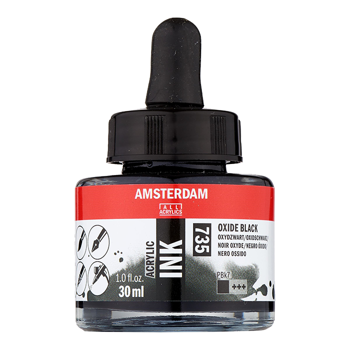 Cerneală acrilică Amsterdam 30 ml - alege culoarea