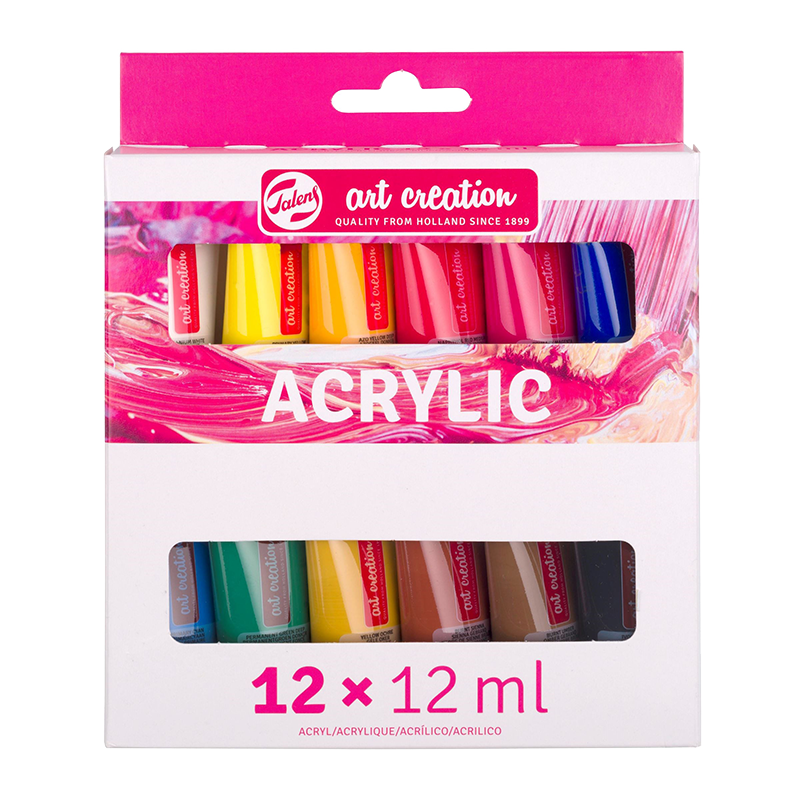 Art Creation Set de culori acrilice 12 x 12 ml