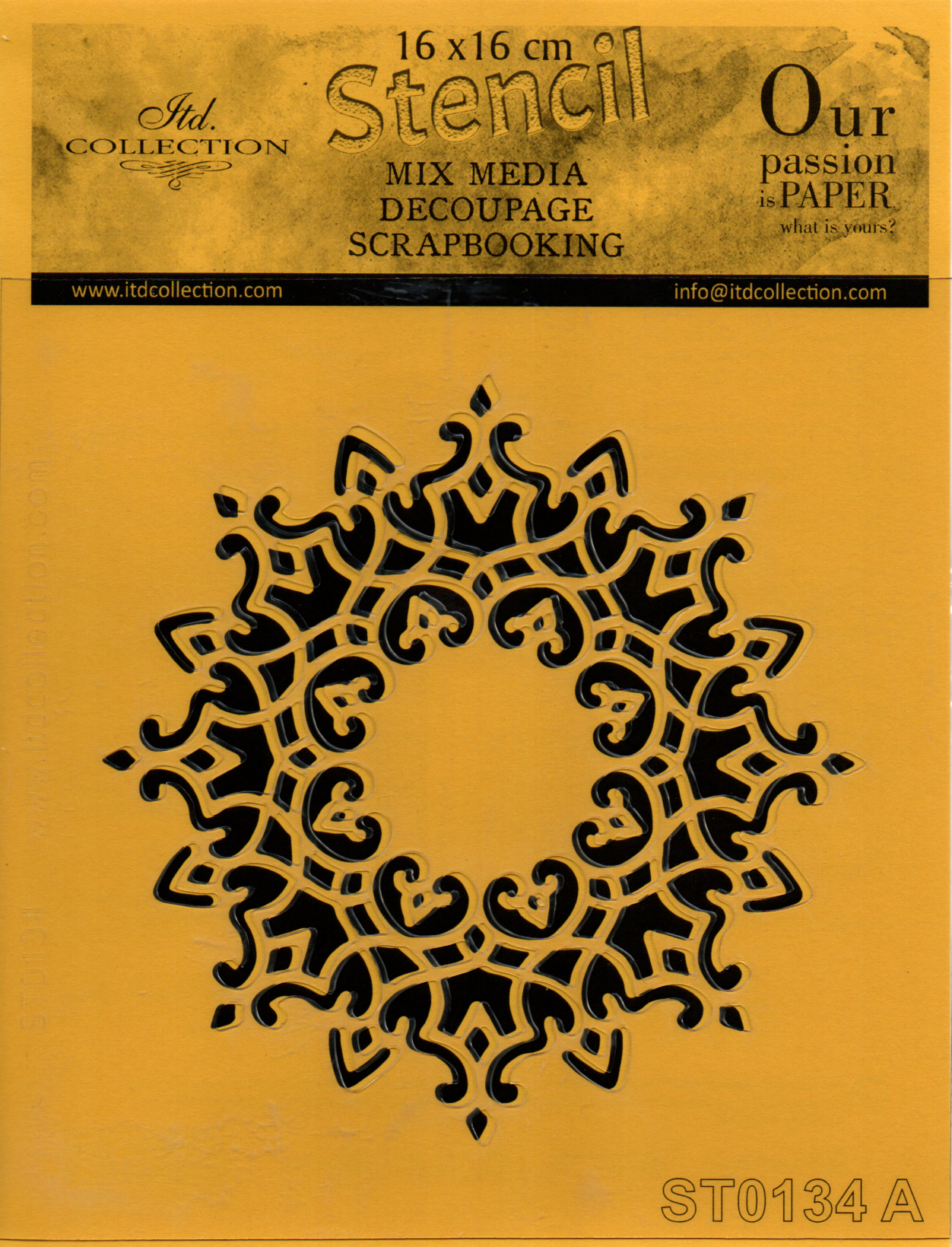 Șablon din folie - MANDALA 1