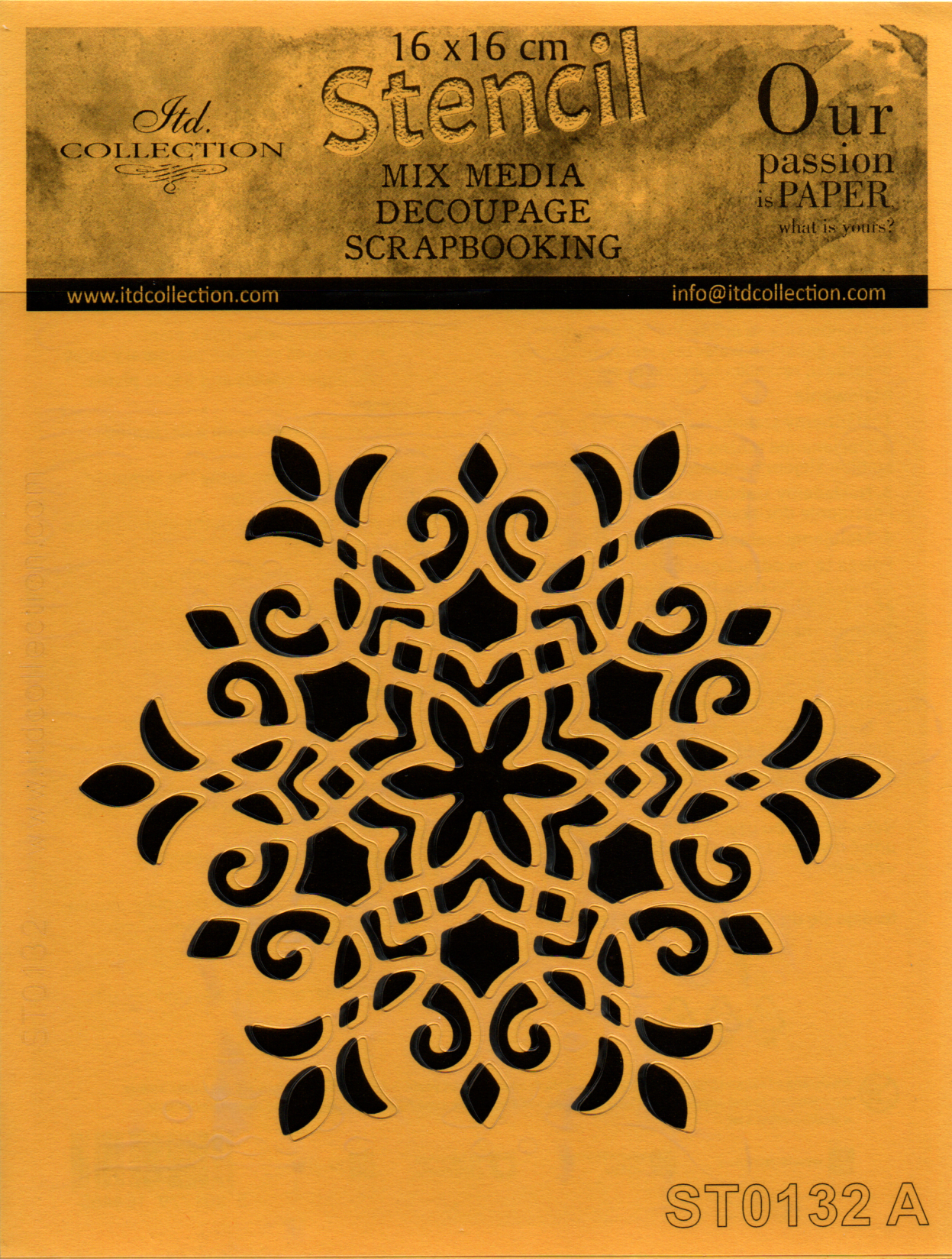 Șablon din folie - MANDALA 2