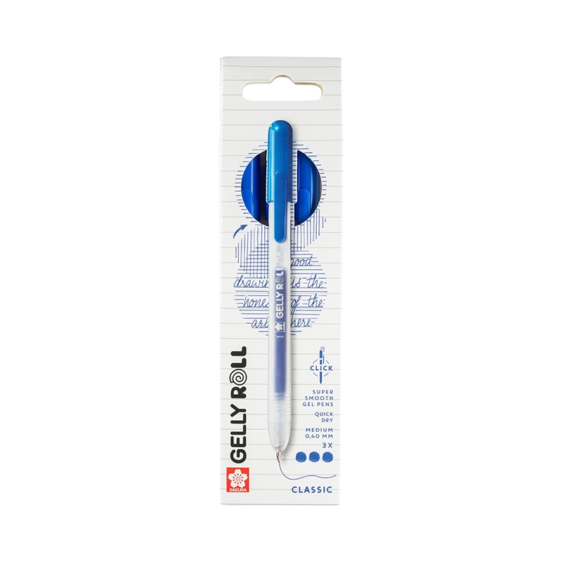 Sakura Gelly Roll Classic pixuri cu gel 3 bucăți – Blue