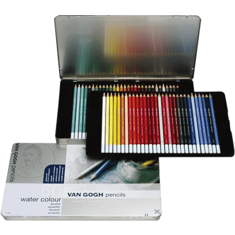 Creione de kacuarelă Van Gogh - set de 60 buc