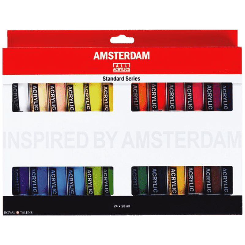 Culori acrilice Amsterdam - set 24 x 20ml